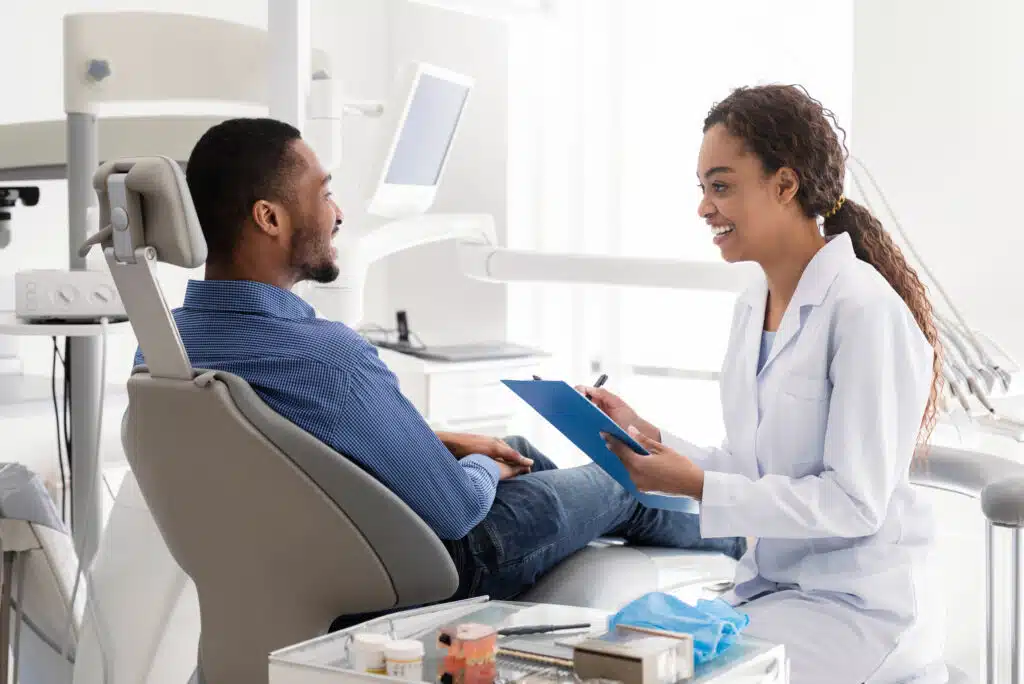 Patient learning about orthodontic treatment planning