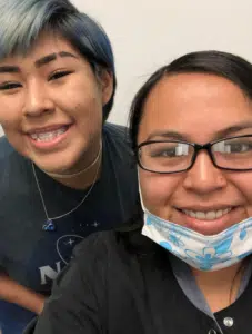 Teen smiling with braces in Gallup NM