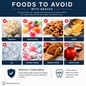foods to avoid with braces